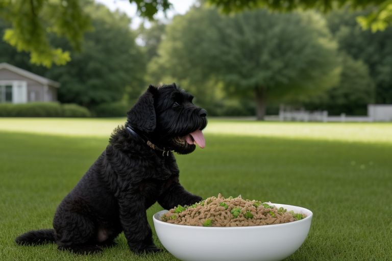 How Much to Feed a Black Russian Terrier Puppy