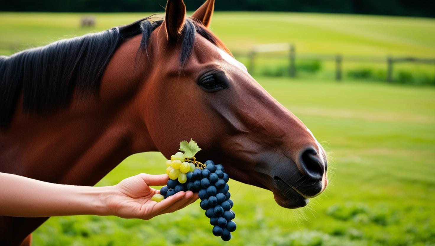 Can Horses Eat Grapes ?