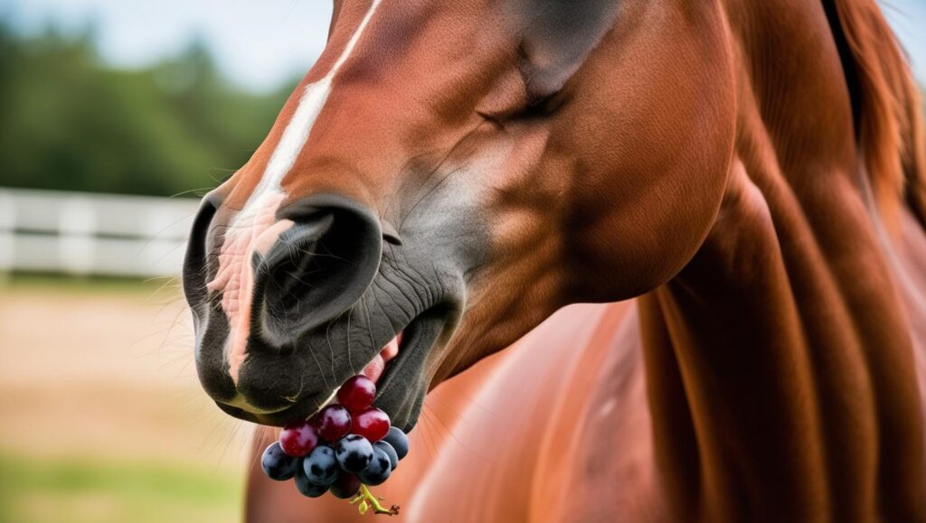 Can Horses Eat Grapes ? 