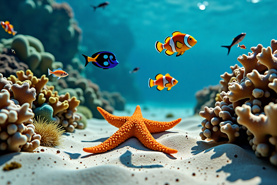 Can Sand Sifting Starfish Live with Other Fish