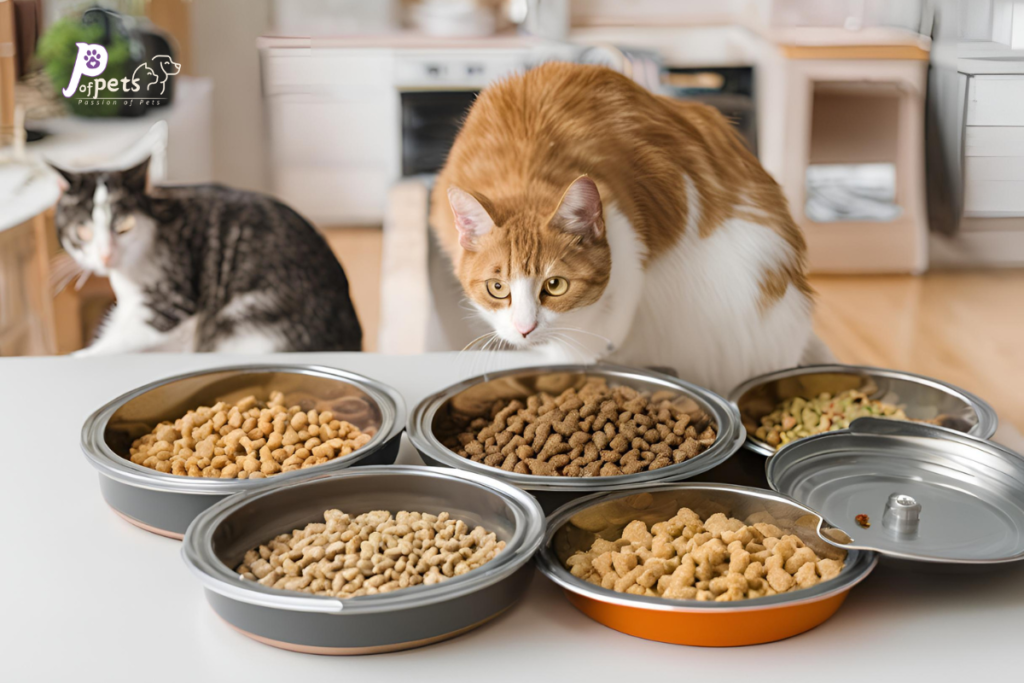 does a change in cat food change cat behavior