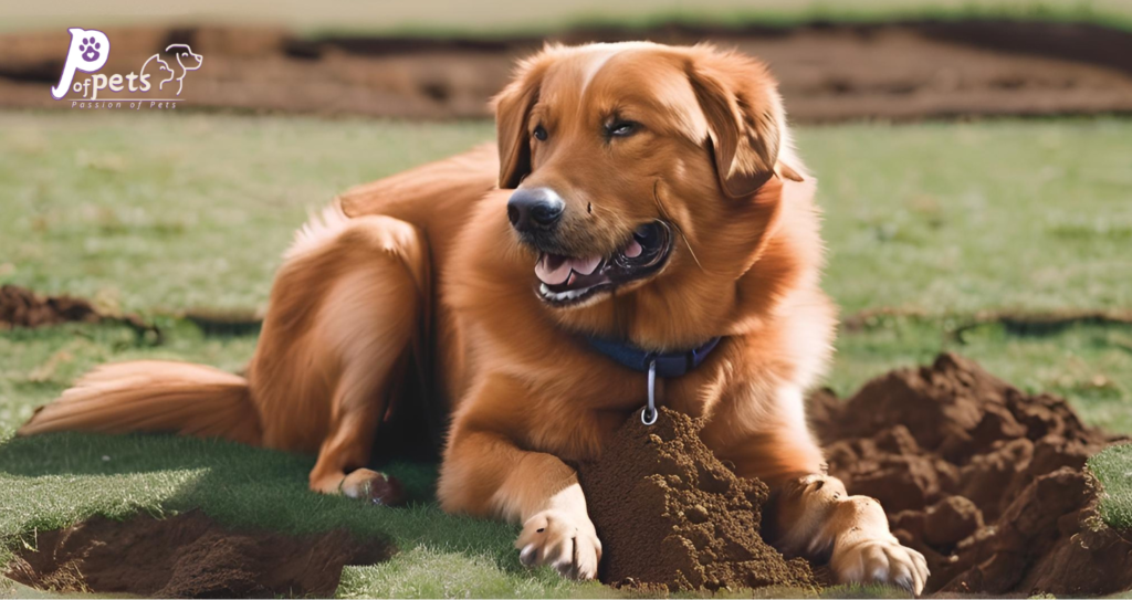 how to make a dog stop digging 